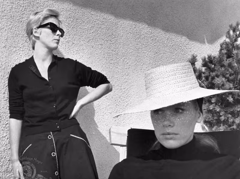Bibi Andersson and Liv Ullmann in Persona (1966)