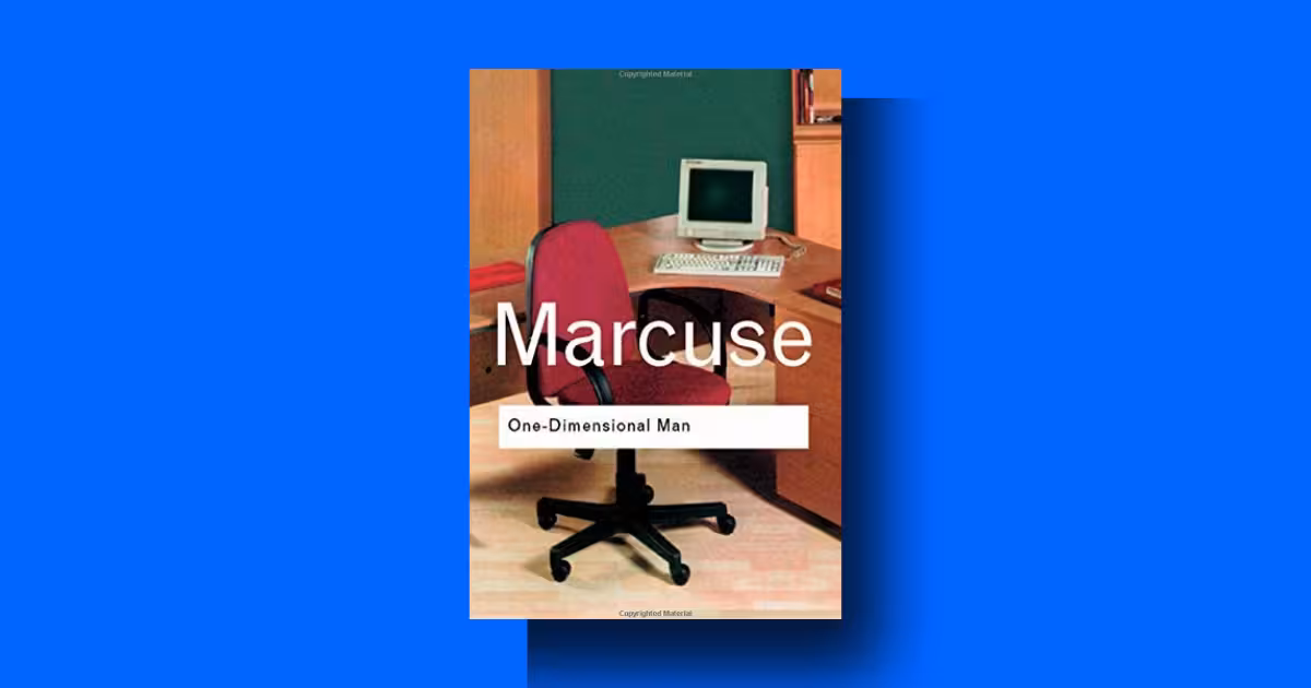 One-Dimensional Man by Herbert Marcuse summary
