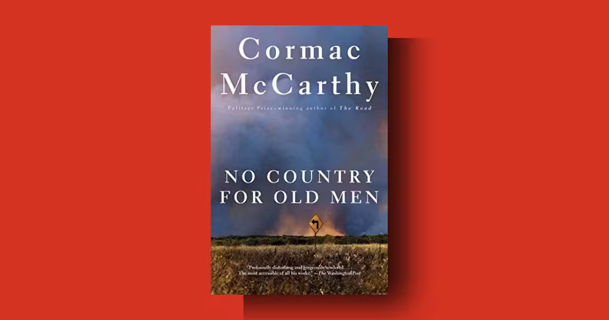 No Country for Old Men Book Review