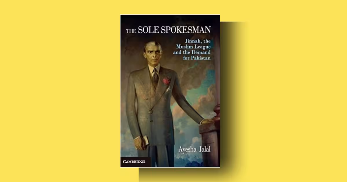 The Sole Spokesman by Ayesha Jalal summary