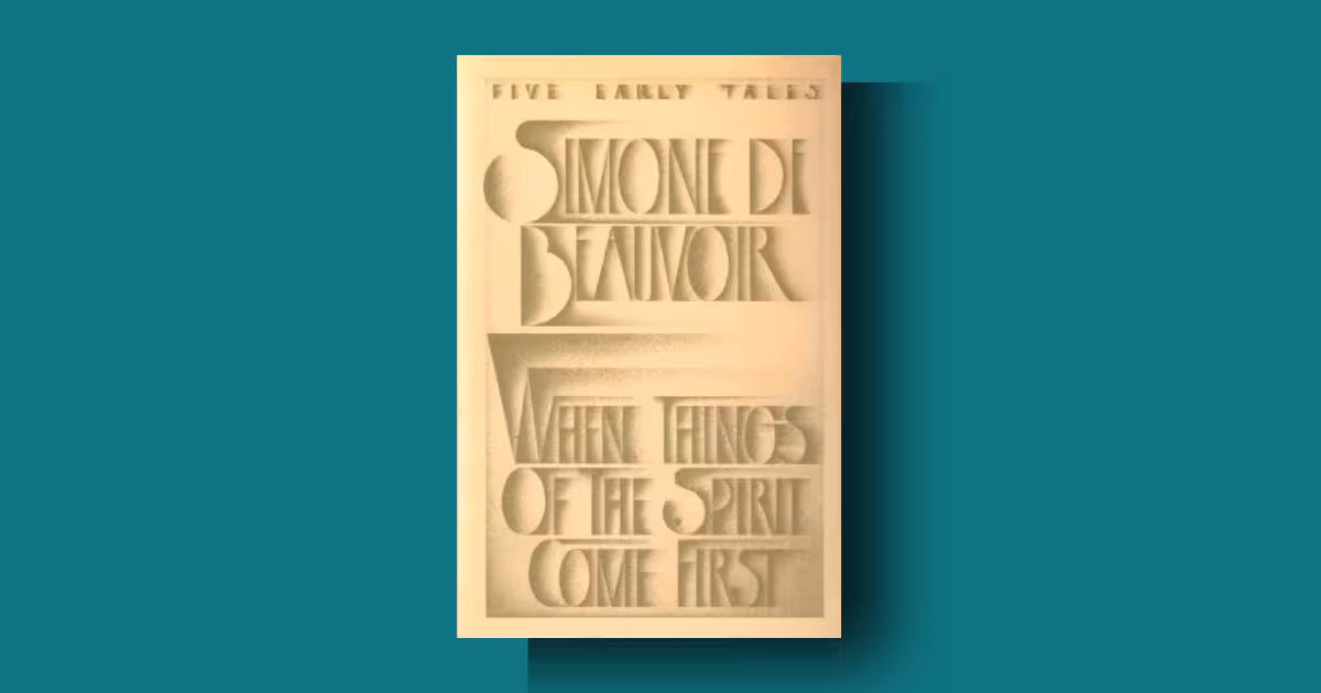 When Things of the Spirit Come First Review