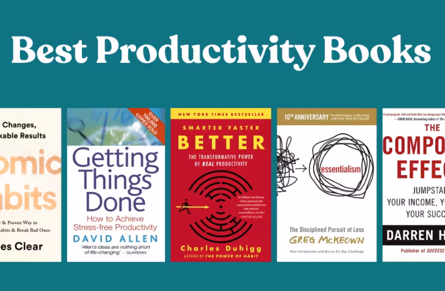 Best Productivity Books Ranked