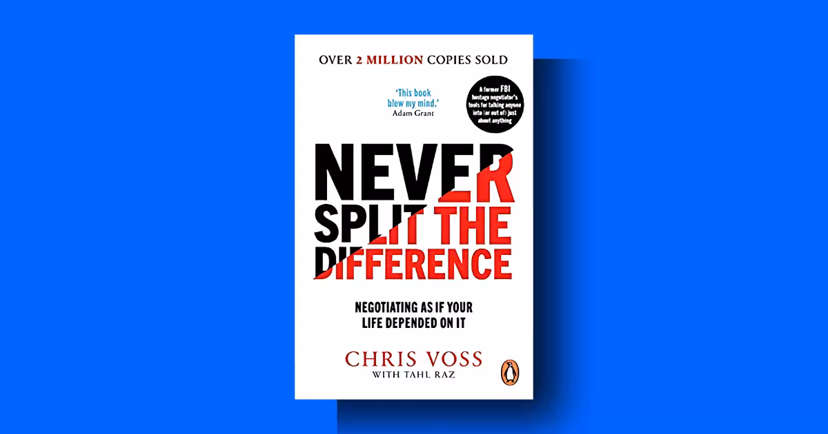 Never Split the Difference summary